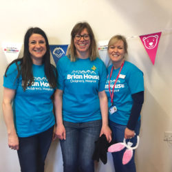 Linzi McCaslin, Nicola Lewis and Kirsty Jones are taking part in the London to Paris Bike Ride for Brian House Children’s Hospice in September.