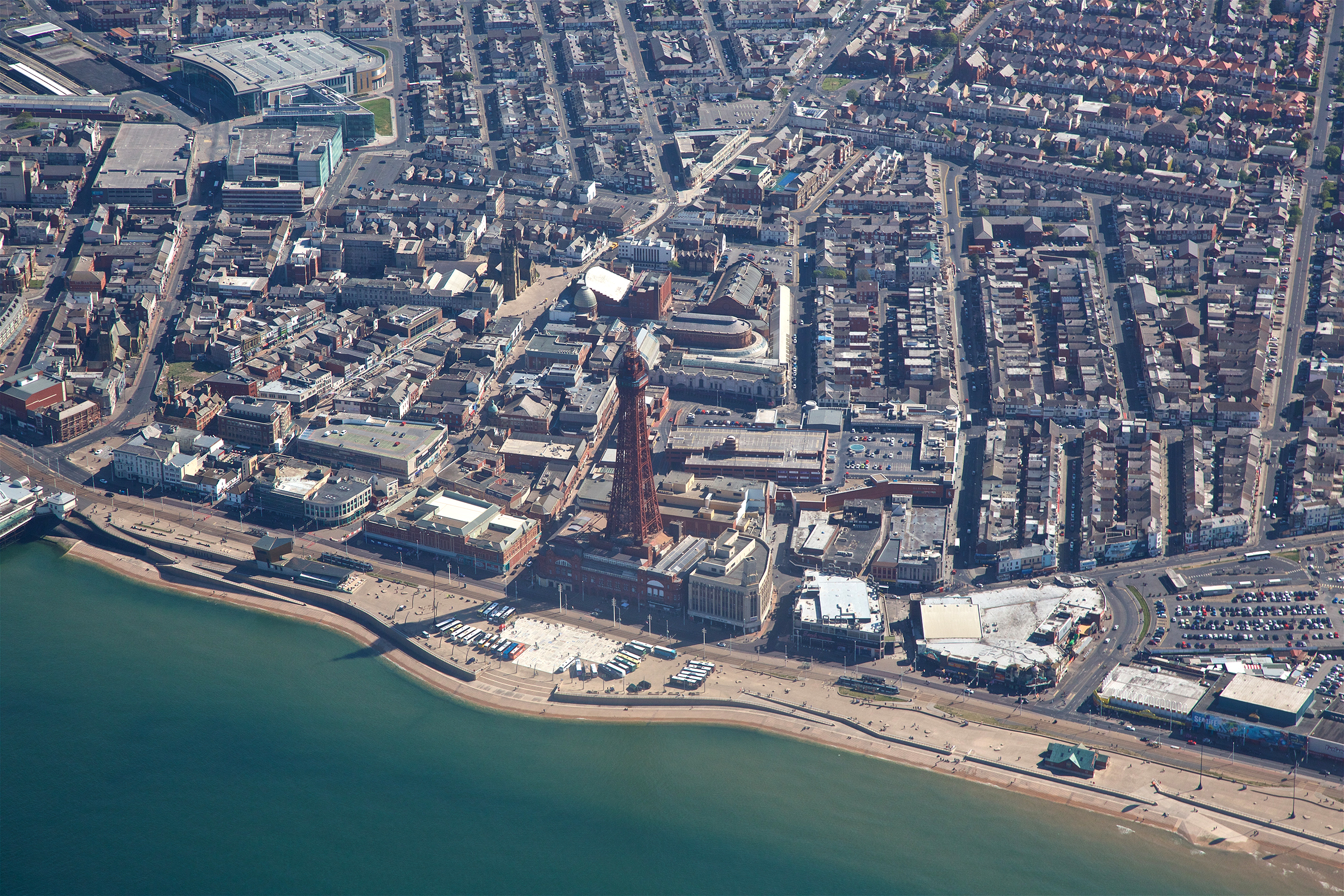 Blackpool from above