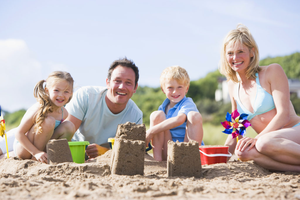 Build a sandcastle this summer
