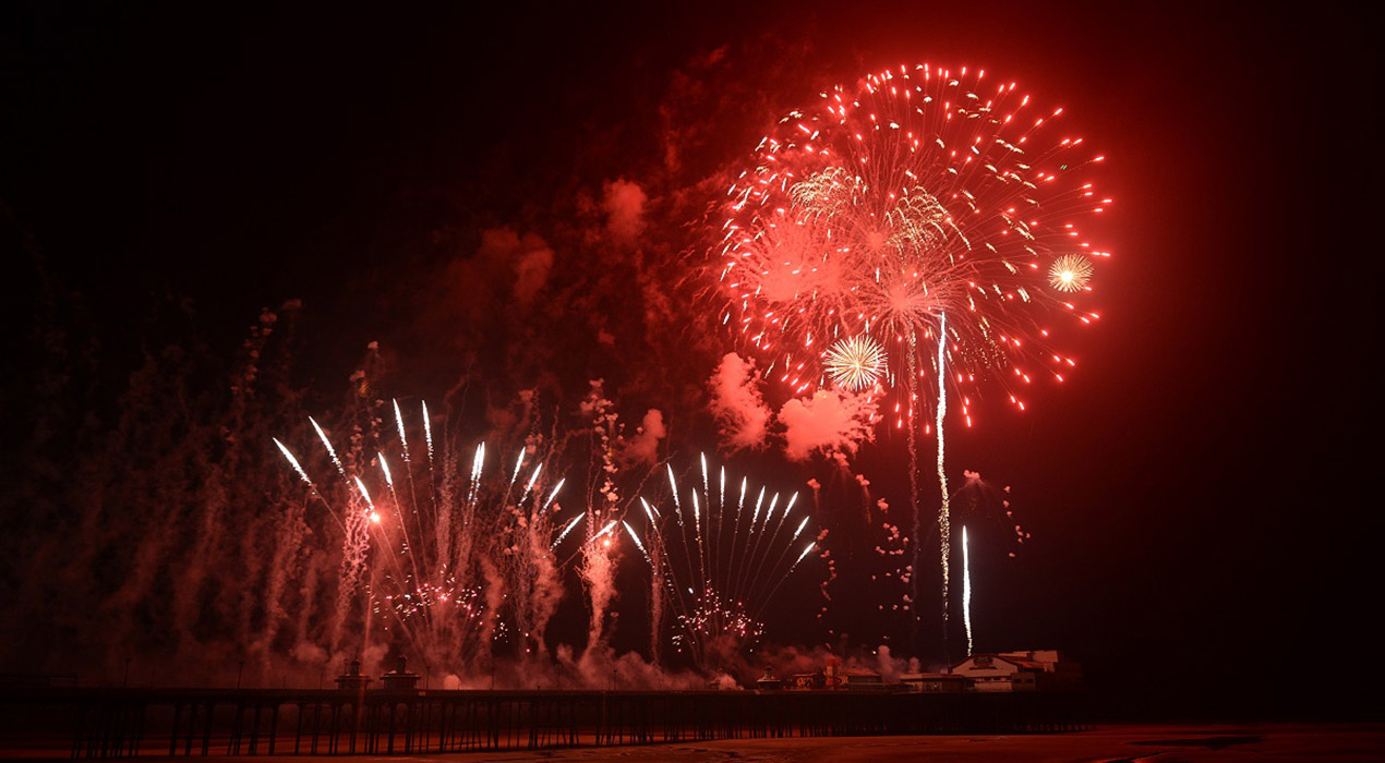 TRY TO SET THE NIGHT ON FIRE World Fireworks Championship Blackpool