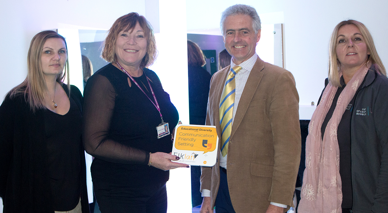Educational Diversity ELKLAN award presentation